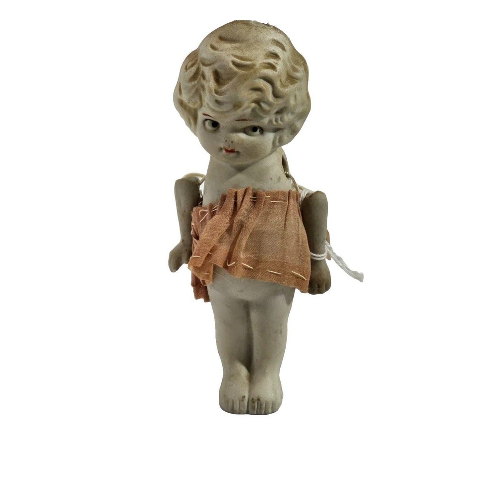Antique 1920s The Original Dolly Dimples Japan Ceramic Doll‎ Figurine 5.5" RARE